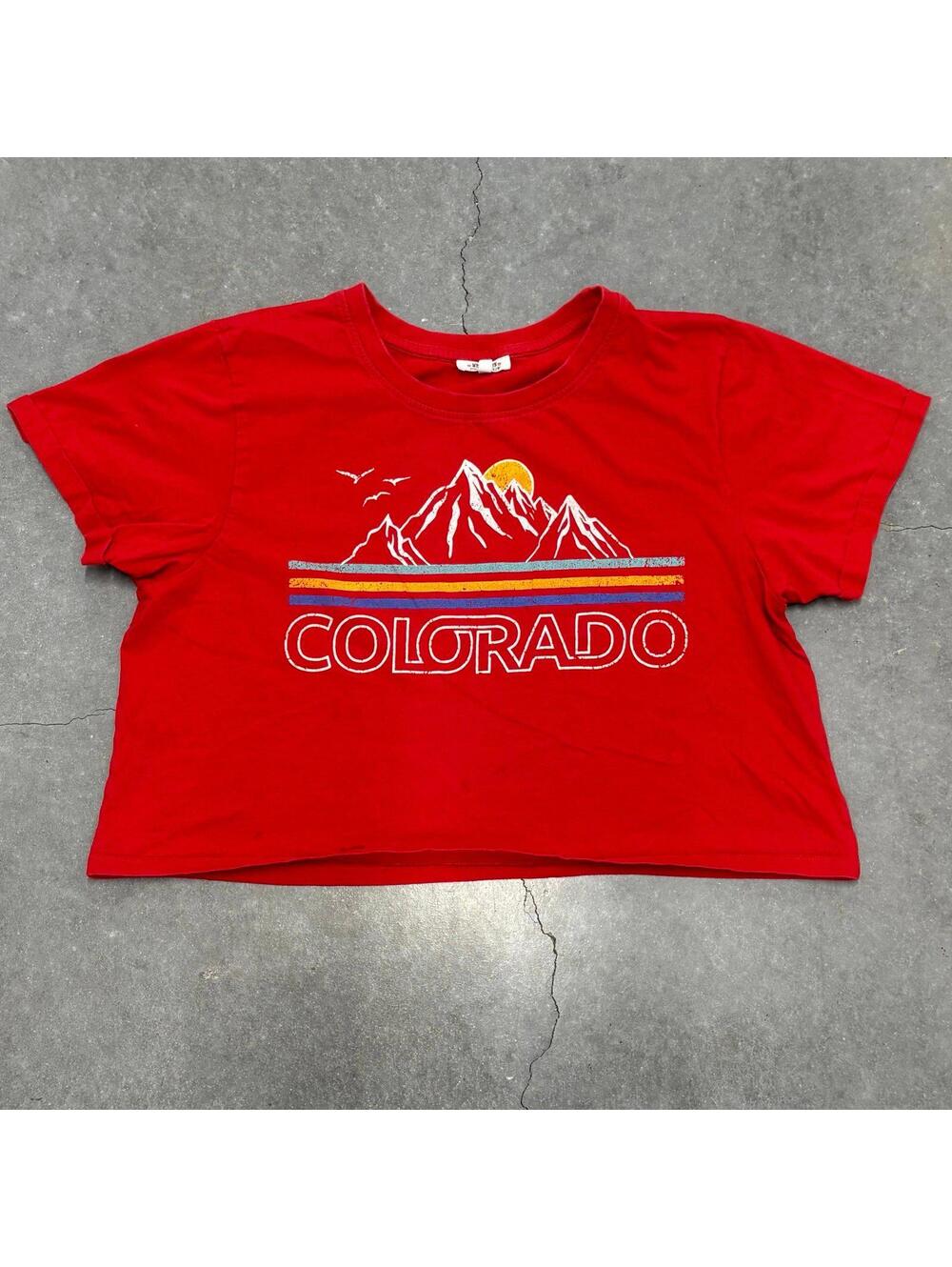 Messy Bun Just Chillin Colorado T Shirt